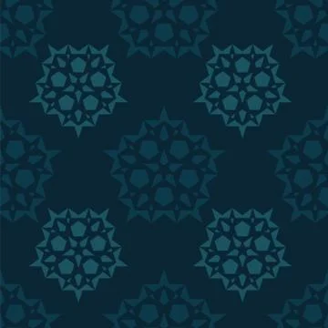 Dark star seamless Stock Illustration