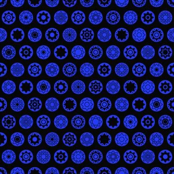 Dark star seamless vector pattern. Illustrazione stock