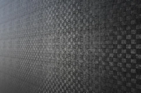 Dark steel square pattern background Illustrazione stock