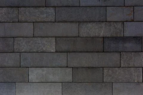 Dark stone brick background Stock Photos