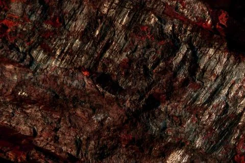 Dark stone texture. Natural macro pattern. Foto stock
