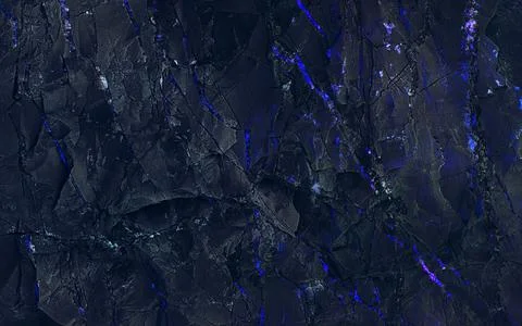 Dark stone wall. Rock texture. Stone background. Rock surface with holography Stock Photos