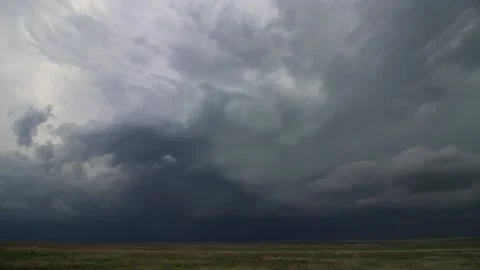 Dark Storm Approaching Time Lapse Stock Footage 156520189