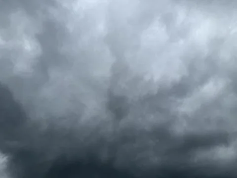 Dark Storm Cloud Formation Before Rain Stock Photos