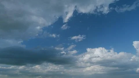 Dark storm clouds are moving. Rain clouds before bad weather. Nature environment Stock Photos