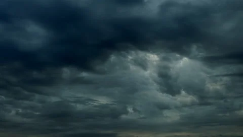 Dark storm clouds. Autumn. Night for Day 스톡 동영상 139033361