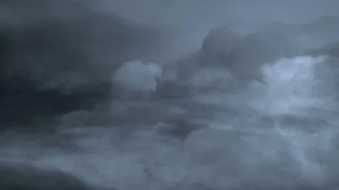 Dark Storm Clouds Background Video stock 91301442