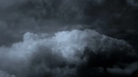 Dark Storm Clouds Background Vídeo Stock 91301521