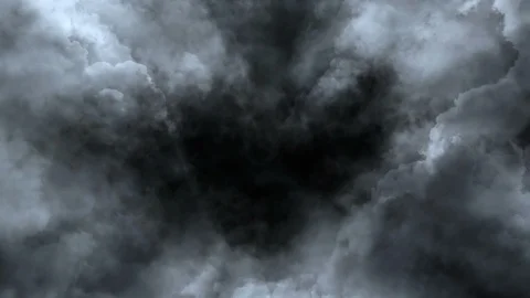 Dark Storm Clouds Background Stock Footage 94275095