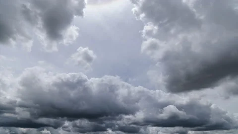 Dark storm clouds with background,Dark clouds before a thunder-storm. Video stock 231743626