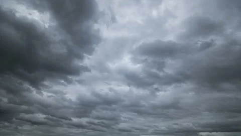 Dark storm clouds with background,Dark clouds before a thunder-storm. Stock-Footage 233586908