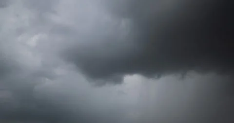 Dark storm clouds with background,Dark clouds before a thunder-storm. Video stock 248680236