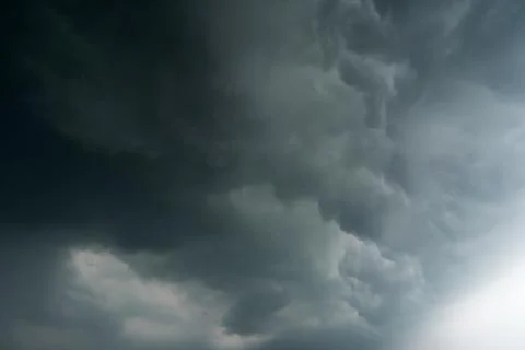 Dark storm clouds with background,Dark clouds before a thunder-storm. 스톡 사진
