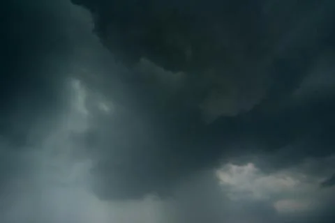 Dark storm clouds with background,Dark clouds before a thunder-storm. 스톡 사진