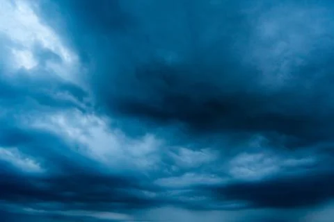 Dark storm clouds with background,Dark clouds before a thunder-storm. 스톡 사진