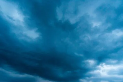 Dark storm clouds with background,Dark clouds before a thunder-storm. 스톡 사진