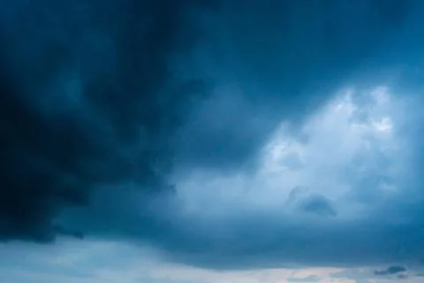 Dark storm clouds with background,Dark clouds before a thunder-storm. Фото