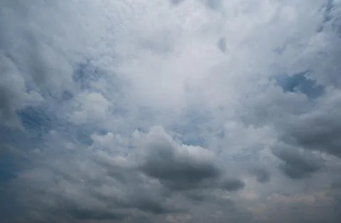Dark storm clouds with background,Dark clouds before a thunder-storm. Stock-Fotos