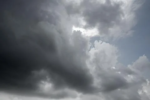 Dark storm clouds with background,Dark clouds before a thunder-storm. Фото