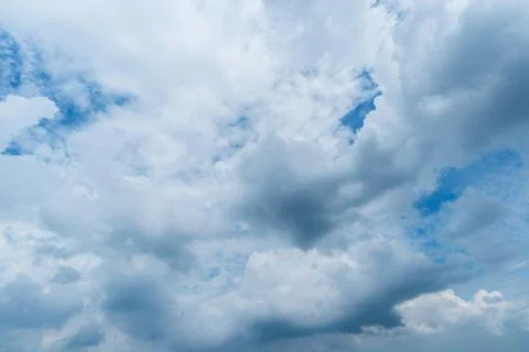 Dark storm clouds with background,Dark clouds before a thunder-storm. Stock Photos