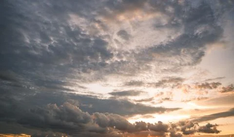 Dark storm clouds with background,Dark clouds before a thunder-storm. 스톡 사진
