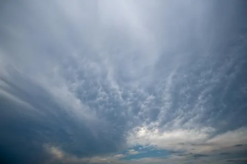 Dark storm clouds with background,Dark clouds before a thunder-storm. Stock Photos