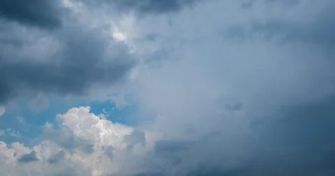 Dark storm clouds with background,Dark clouds before a thunder-storm. Stock Photos