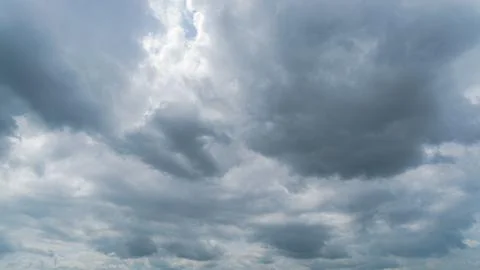 Dark storm clouds with background,Dark clouds before a thunder-storm. Stock Photos