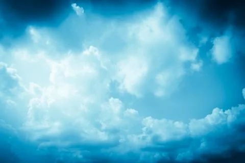 Dark storm clouds with background,Dark clouds before a thunder-storm. Stock Photos
