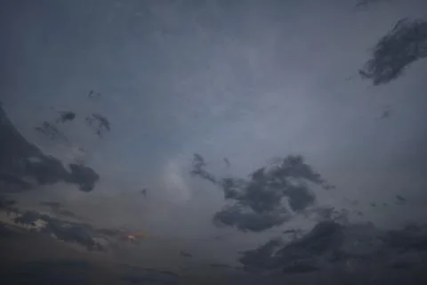 Dark storm clouds with background,Dark clouds before a thunder-storm. Stock Photos