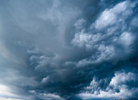 Dark storm clouds with background,Dark clouds before a thunder-storm. 스톡 사진