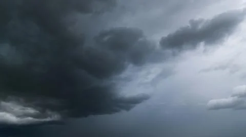 Dark storm clouds with background,Dark clouds before a thunder-storm. Stock Photos