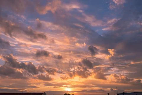 Dark storm clouds with background,Dark clouds before a thunder-storm. Stockfoto's