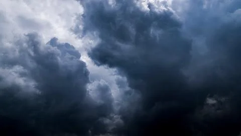 Dark storm clouds with background,Dark clouds before a thunder-storm. Фото