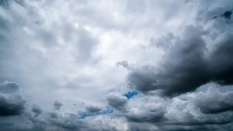 Dark storm clouds with background,Dark clouds before a thunder-storm. Stock-Fotos