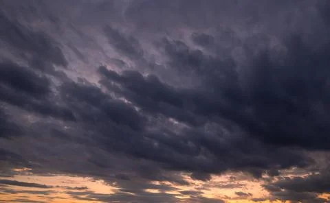 Dark storm clouds with background,Dark clouds before a thunder-storm. Stock-Fotos