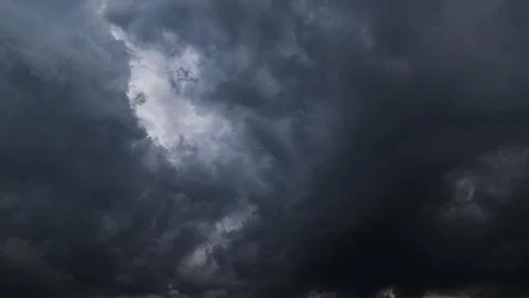 Dark storm clouds with background,Dark clouds before a thunder-storm. Stock Photos
