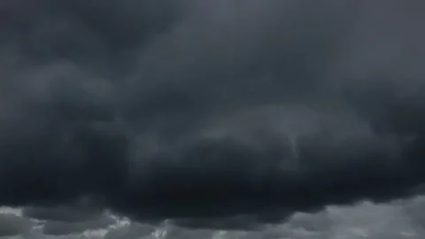 Dark Storm Clouds Fast Moving Background Timelapse Video stock 247419041