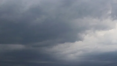 Dark Storm Clouds Stock Footage 77589789