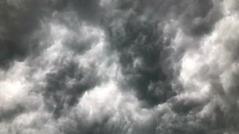 Dark storm clouds Stock Footage 163620142