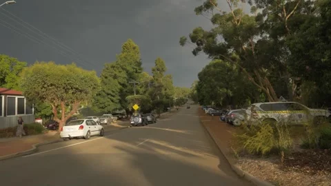 Dark Storm Clouds Over Mundaring – Western Australia Stock Footage 316227140