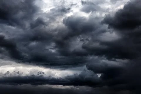 Dark Storm Clouds Stock Photos