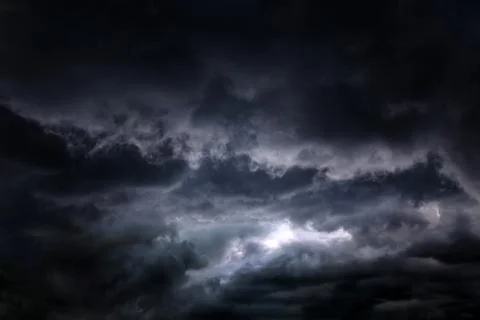 Dark Storm Clouds Stock Photos