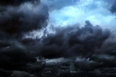 Dark Storm Clouds Stock Photos