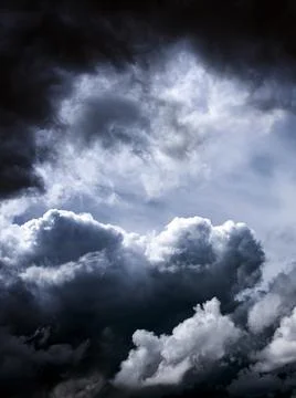 Dark Storm Clouds Stock Photos