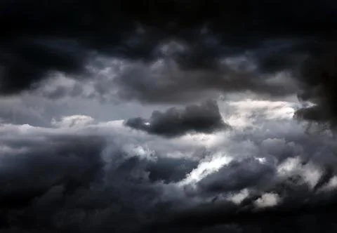 Dark Storm Clouds Stock Photos