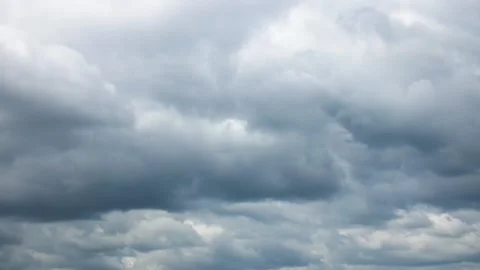 Dark storm clouds before the rain. Abstract dramatic background. Stock Footage 139045348