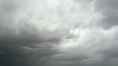 Dark storm clouds before rain Stock Footage 39435420