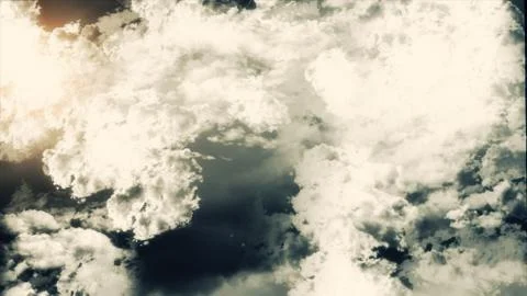 Dark storm clouds before rain Illustrazione stock