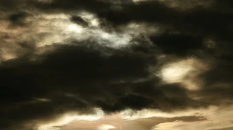 Dark storm clouds. sky cloud. cloudscape. 4K background Stock Footage 38429349